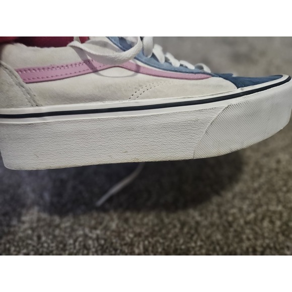 Vans - Women's Old Skool Stackform Pig Suede / Sherpa Multi Pastel 6MENS 7.5 Wo - Picture 6 of 8